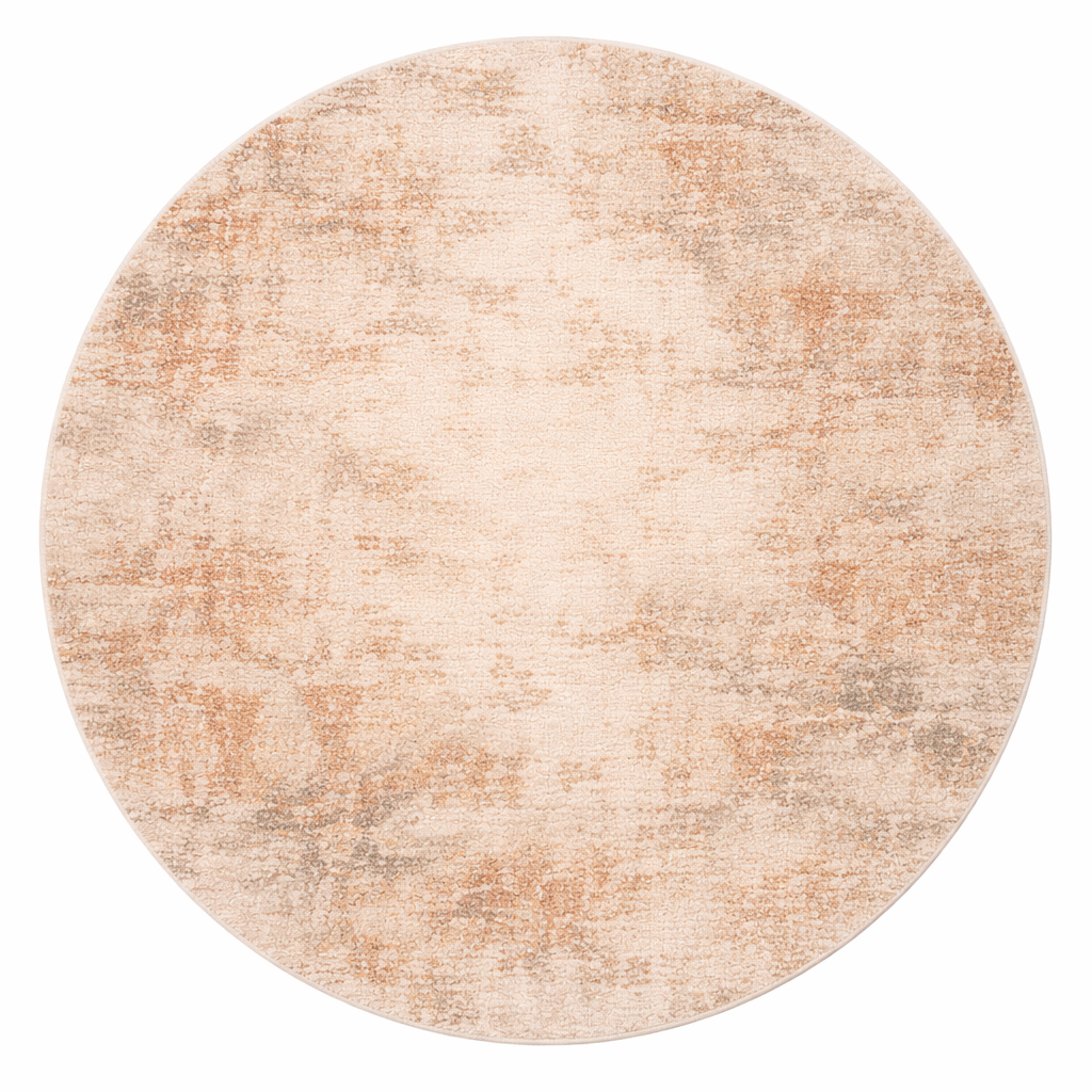 The Sandstone Aura Round Rug