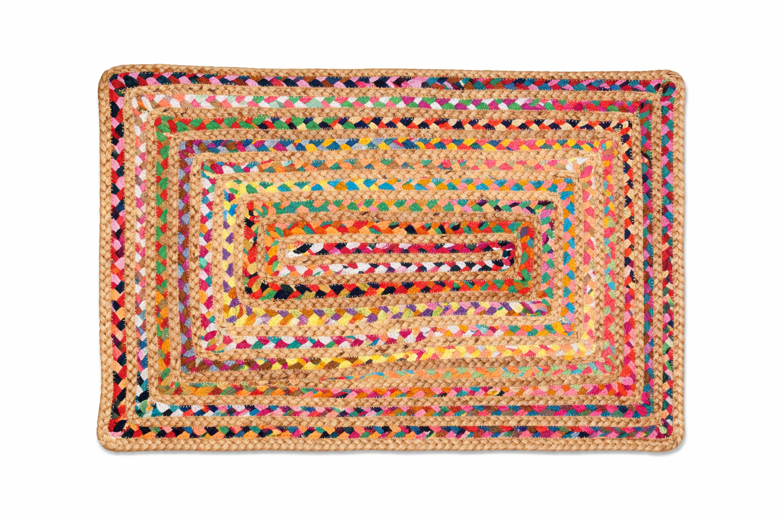 Handwoven Natural Jute Doormat – Eco-Friendly Entry Mat