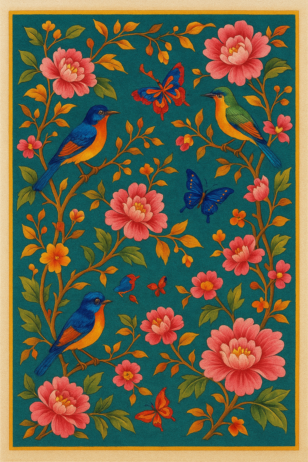 Eternal Blossom Garden Rug