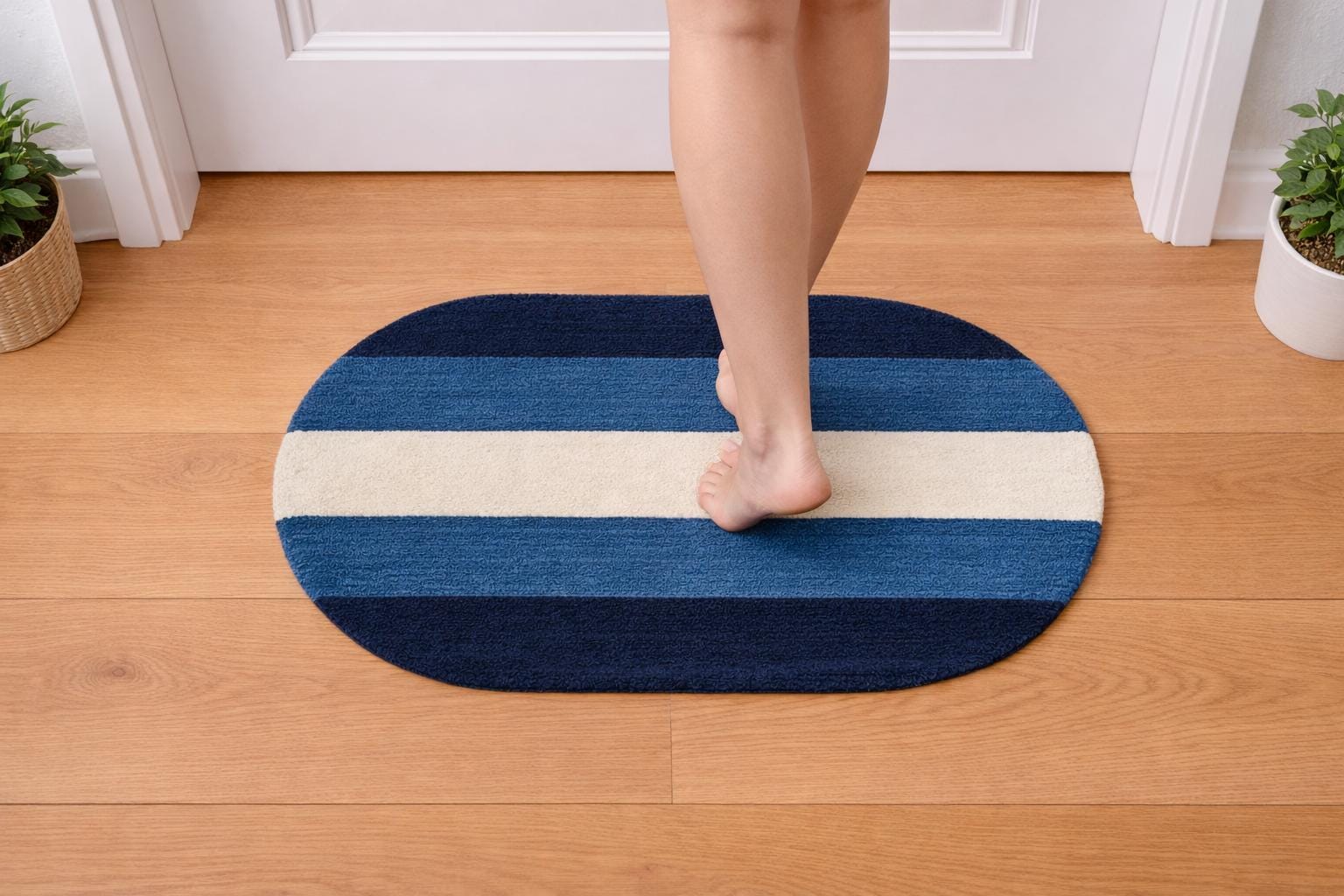 Handmade New Zealand Wool Doormat – Stylish Entry Rug