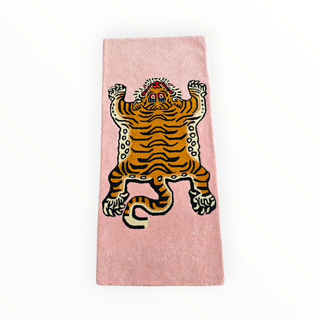The Regal Tiger Statement Wool Rug