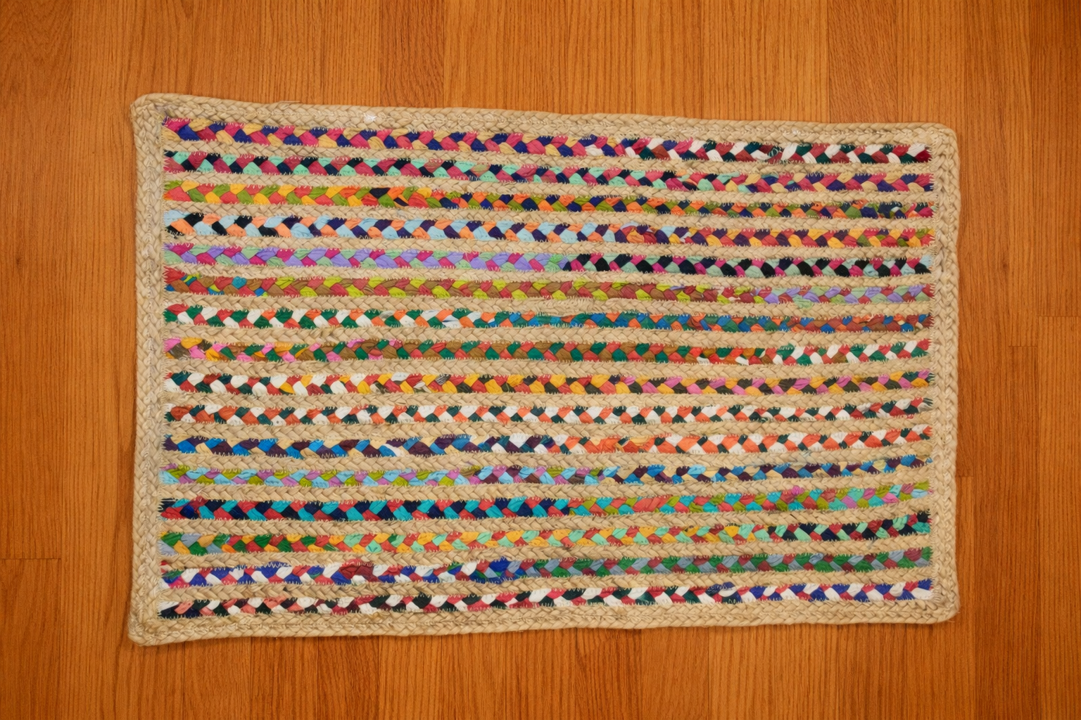 Handwoven Natural Jute Doormat – Eco-Friendly Entry Mat