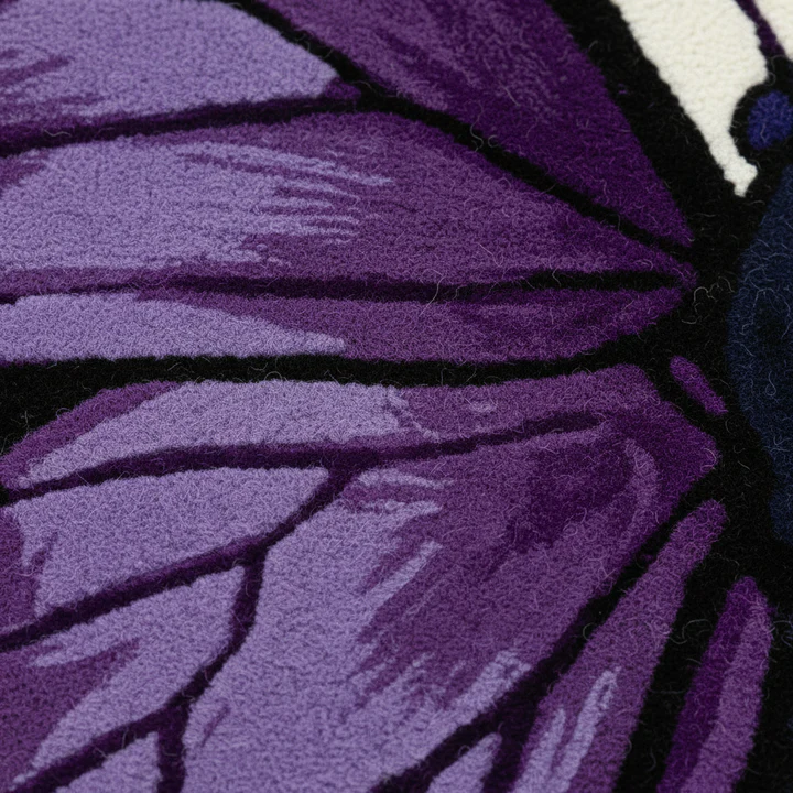 The Enchanted Wings Hand-Tufted Wool Rug
