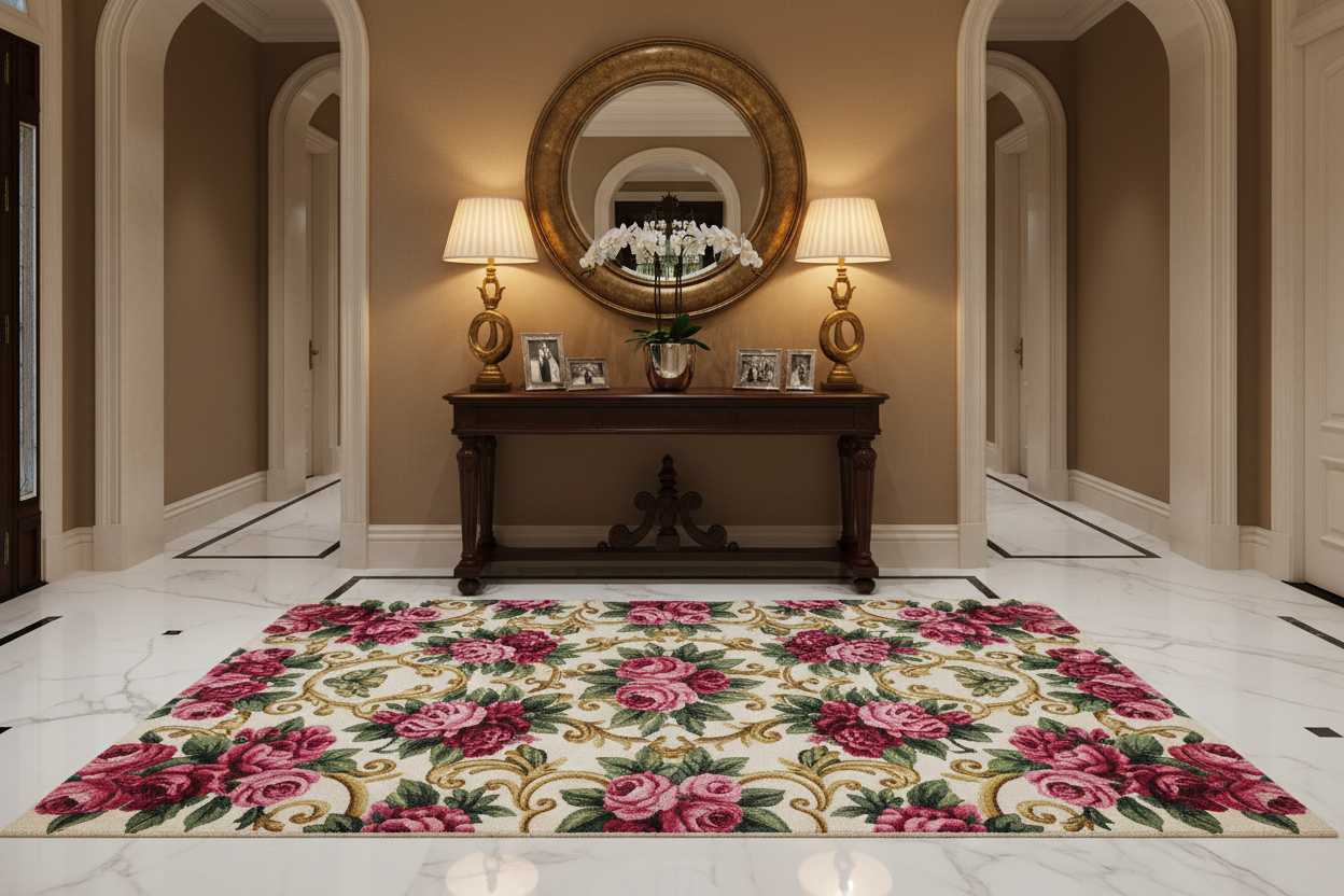 Eden Floral Handtufted Wool Rug | 100% NZ Wool
