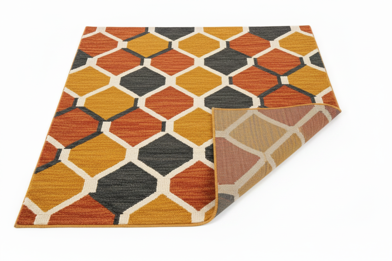 The Moroccan Terra Trellis Wool Rug