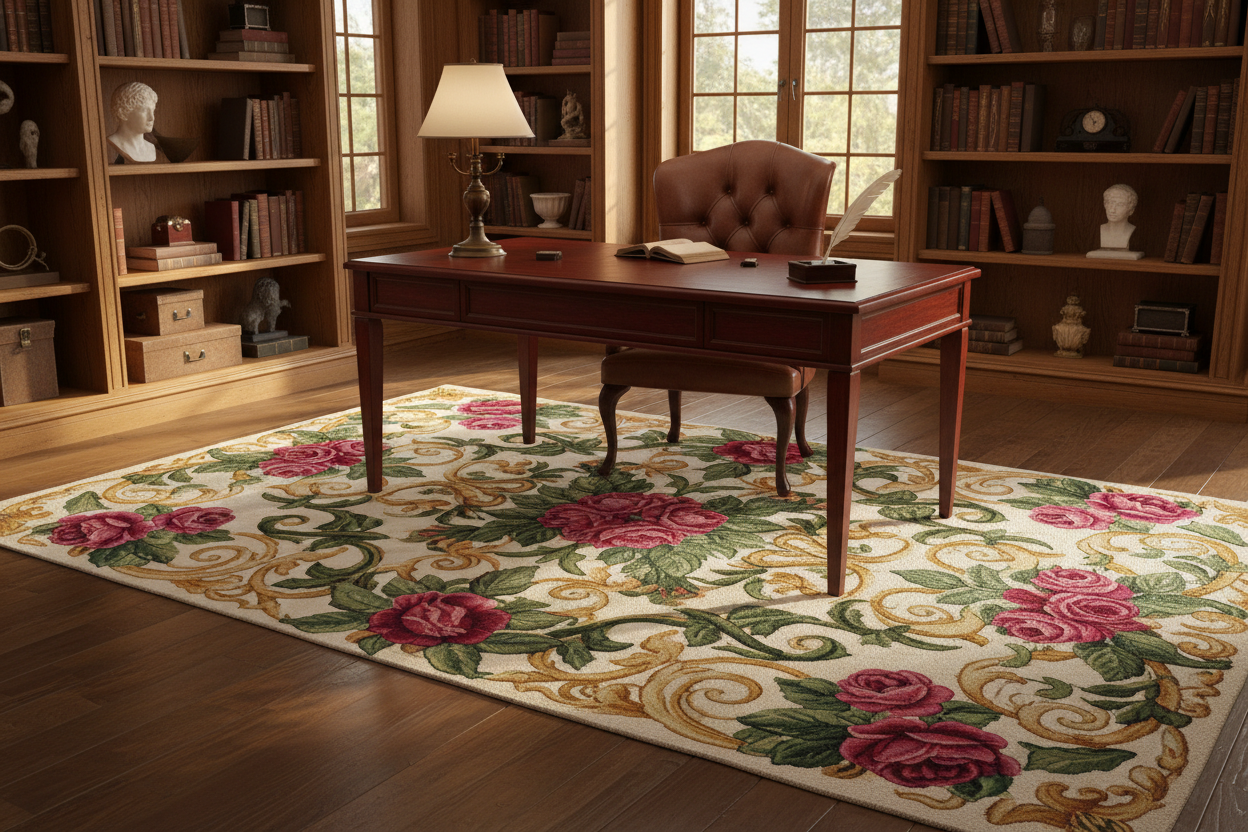 Eden Floral Handtufted Wool Rug | 100% NZ Wool