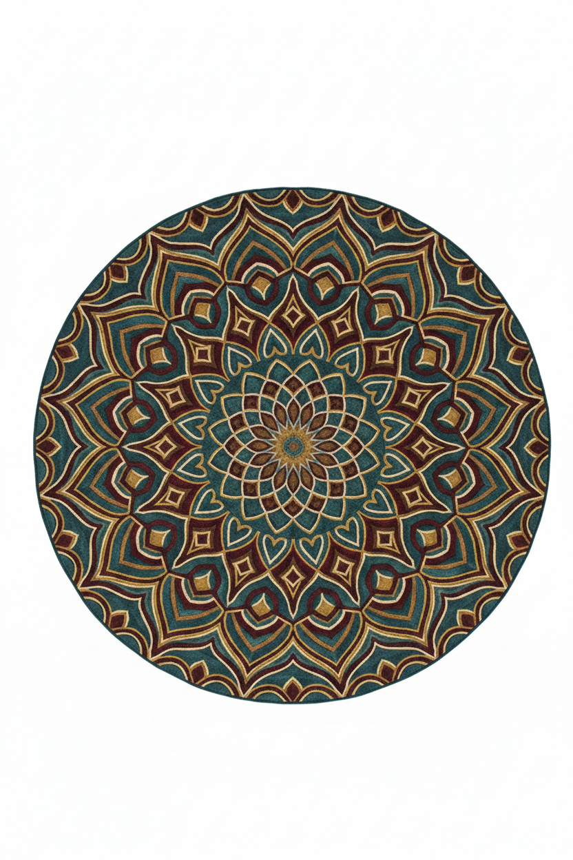 Mandala Rug 3:4