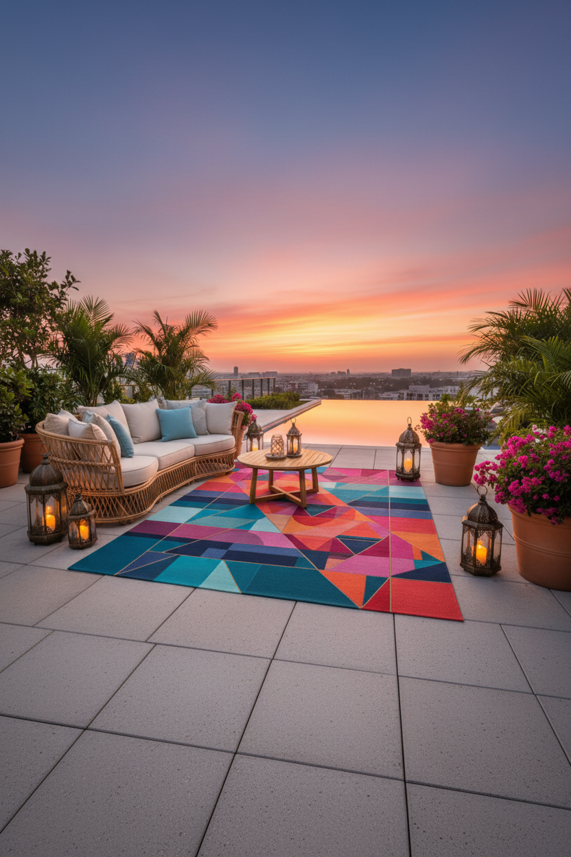 Rooftop Terrace 3:4 - No White BG