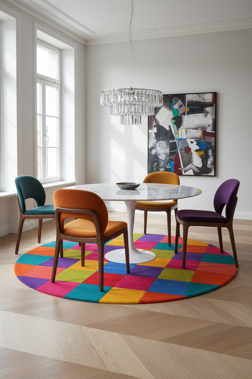 Round Rug - Dining