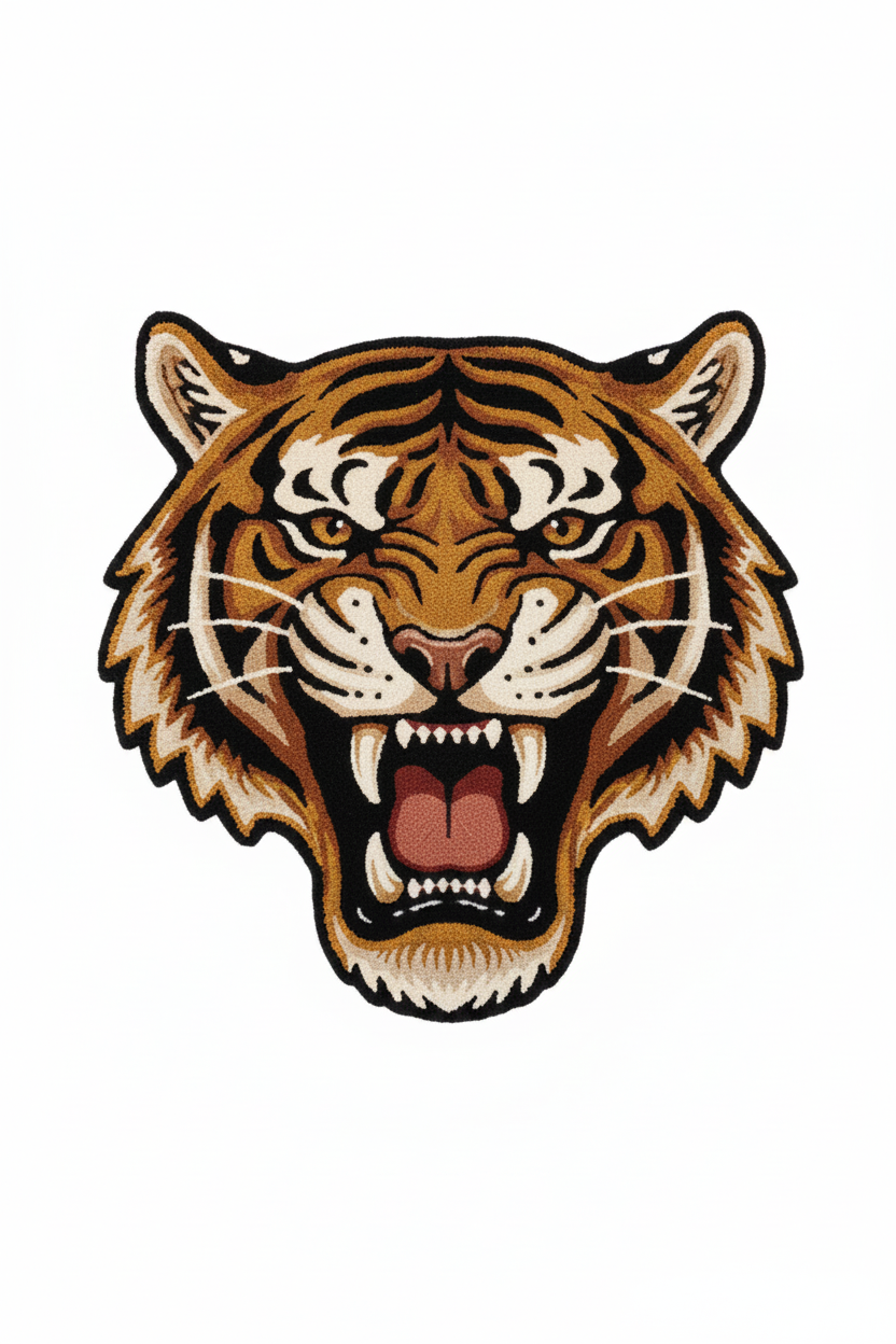 Tiger Rug - 3:4 Portrait