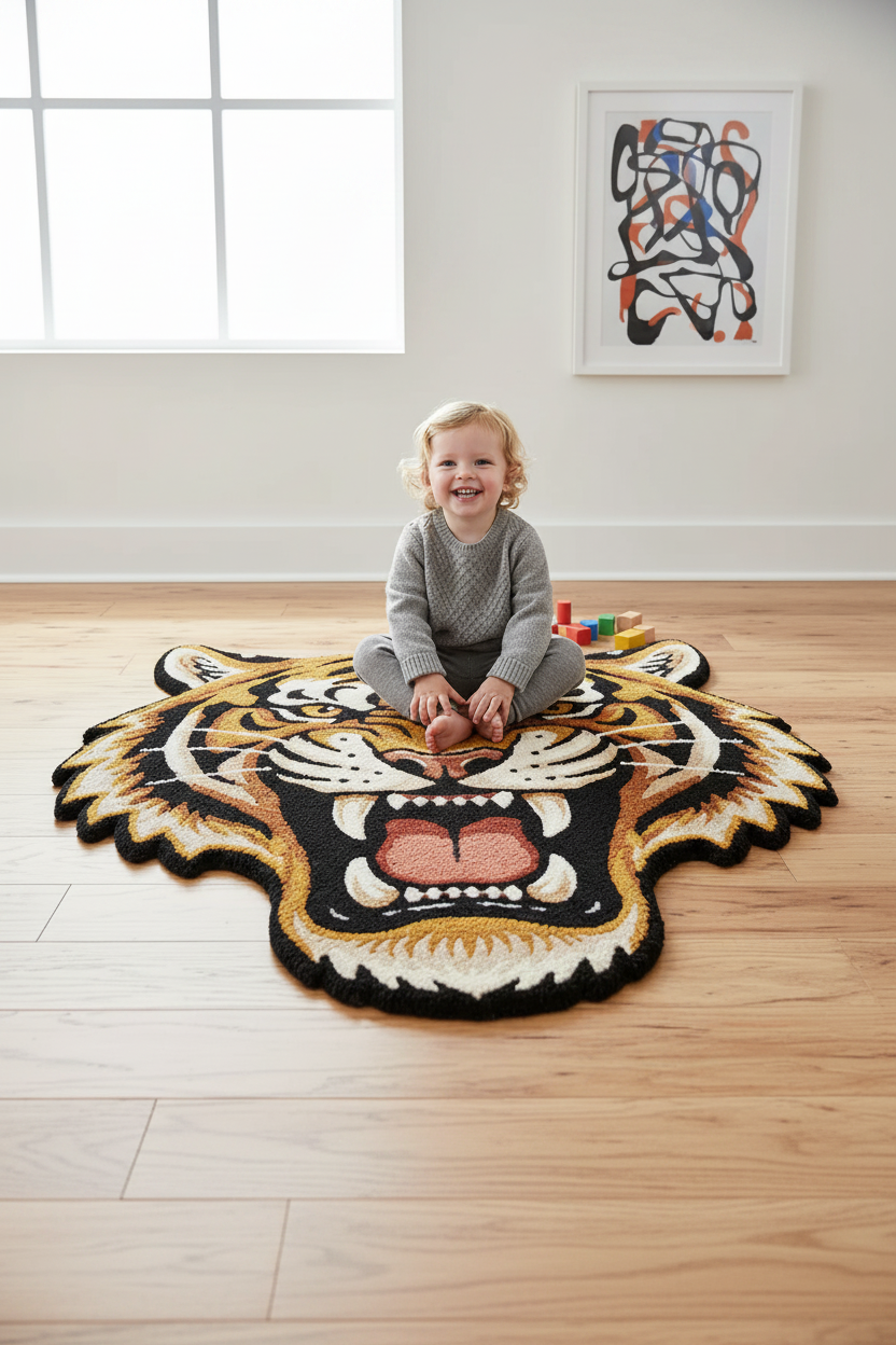 Tiger Rug Lifestyle Child - 3:4 Full Rug